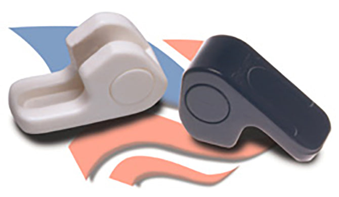 Beckson Self Drain Opening Port White w/Bronze Lens, 4" x 10" - 2" Spigot