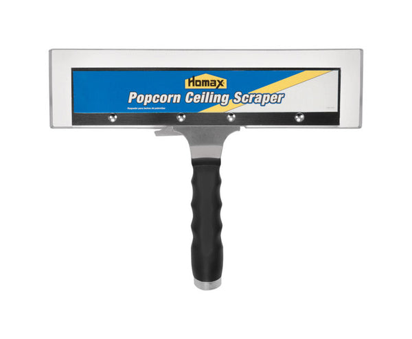 Homax Black Steel Popcorn Ceiling Scraper 12 W in.