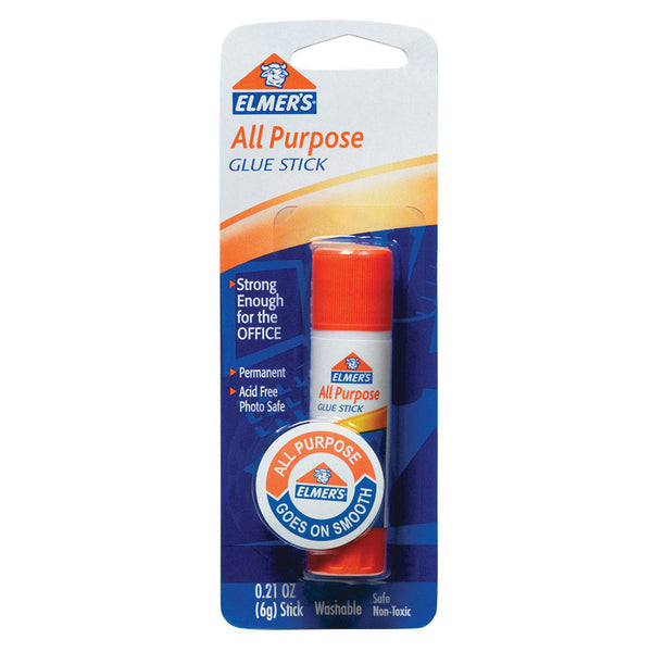 Elmer'S E511 0.21 Oz Elmer'S® All Purpose Glue Stick (Pack Of 6)