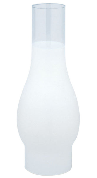 Westinghouse White Glass Chimney Glass 1 pk (Pack of 6)