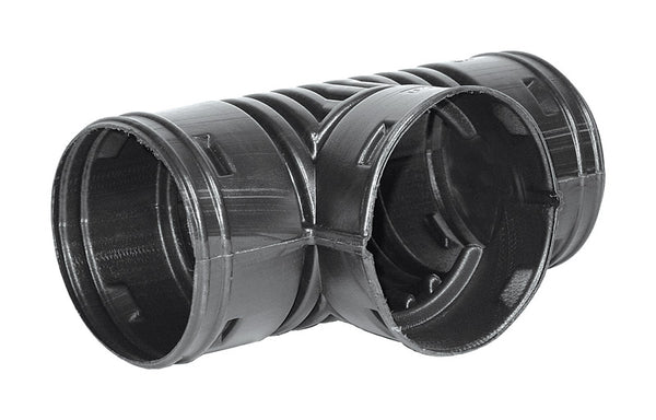 Advanced Drainage Systems Schedule 40 6 in. Snap X 6 in. D Snap Polyethylene Blind Tee 1 pk