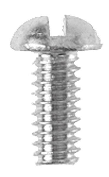 Danco No. 8-32 x 3/8 in. L Slotted Round Head Brass Bibb Screw (Pack of 5)