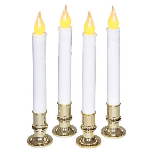 Celebrations LED Candle Orange 4 lights