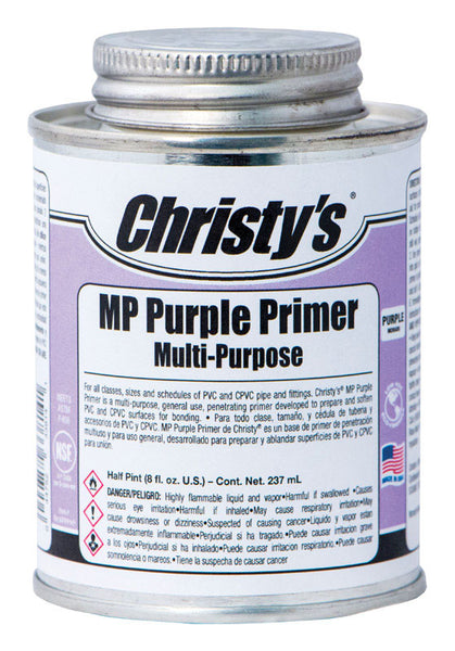 Christy's Purple Multi-Purpose Primer For CPVC/PVC 8 oz