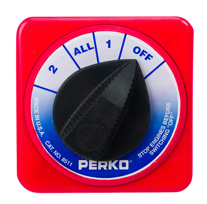 Perko Compact Medium Duty Battery Selector Switch