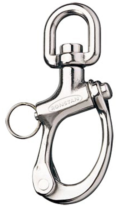Ronstan Snap Shackle, Small Swivel Ball 1-1/32"