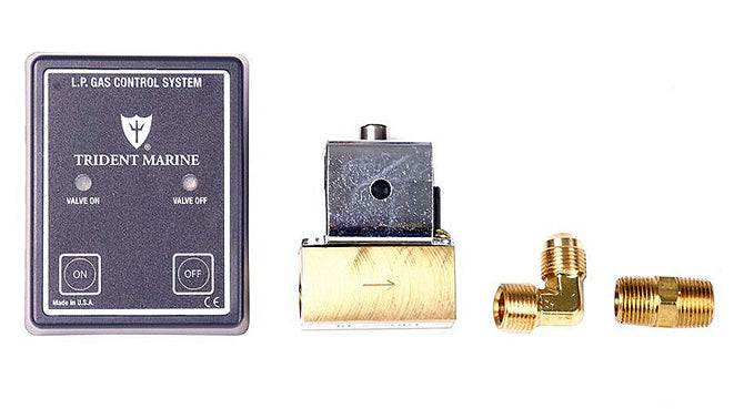 Trident LPG Control Panel, Solenoid & Connection 1/4"