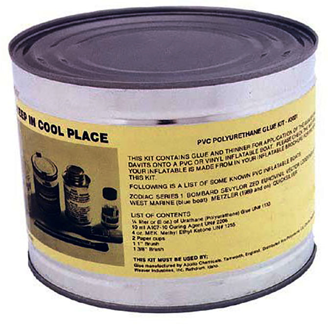 Weaver Hypalon 2-Part Adhesive Kit