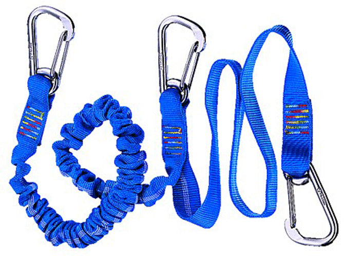 Wichard Tether 3-Hook Double Elastic Twinline