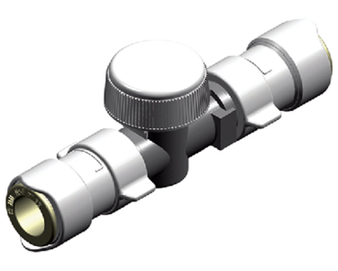 Whale Quick Connect Shut-Off Valve 15mm